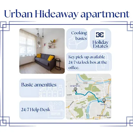 Urban Hideaway In Quiet Dejvice Near Stromovka - Easy Self Check In
